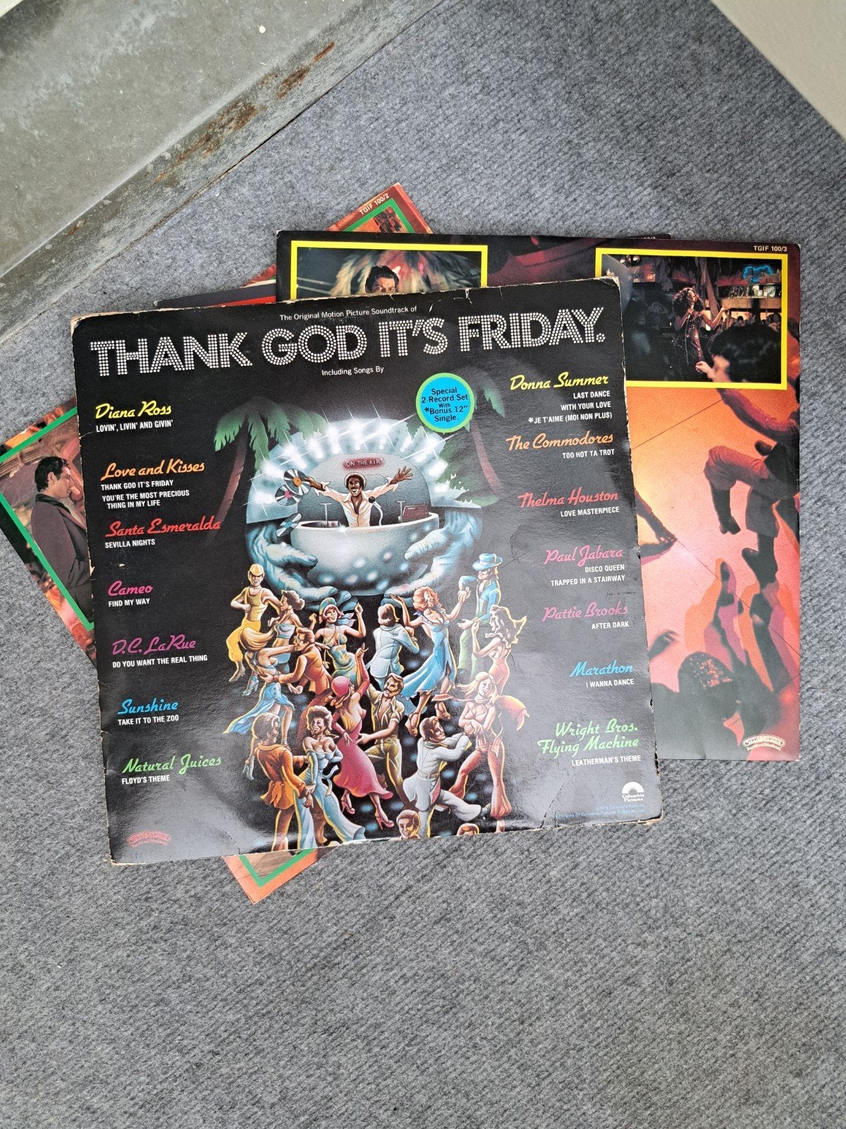 Thank God It's Friday Soundtrack Dubbel-LP Disco, Gebruikt, Ophalen of Verzenden, Dubbel-LP, 12 inch