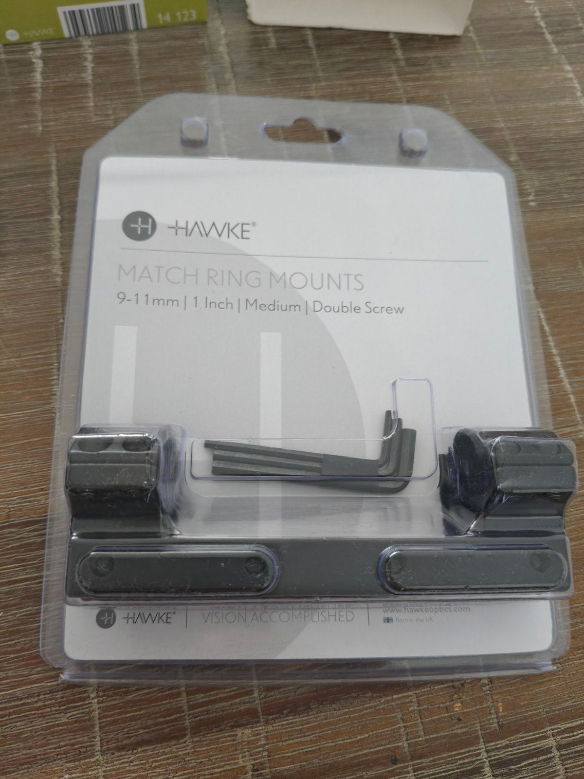Hawke mount 2 stuks, Ophalen of Verzenden, Zo goed als nieuw