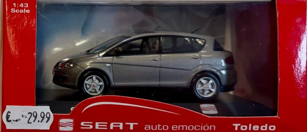 Coelianmodels, Dealer Model, Seat Toledo, 1/43, € 29,99, Ophalen of Verzenden, Nieuw, Auto, Overige merken