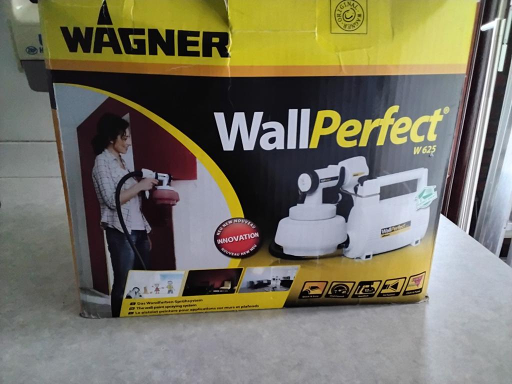 Te koop nieuwe Wagner w625 muurverfset, Verzenden, Nieuw, Verfspuit of Verfpomp