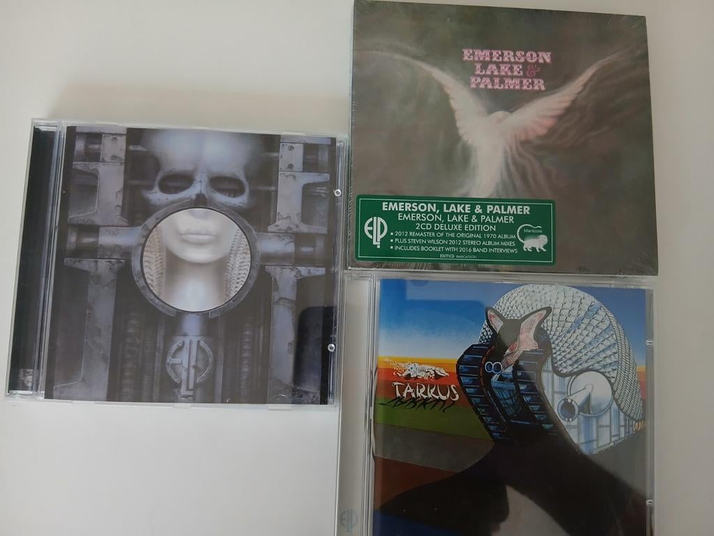 Emerson lake and palmer (ELP) 3 albums, Ophalen of Verzenden, Nieuw in verpakking, Progressive