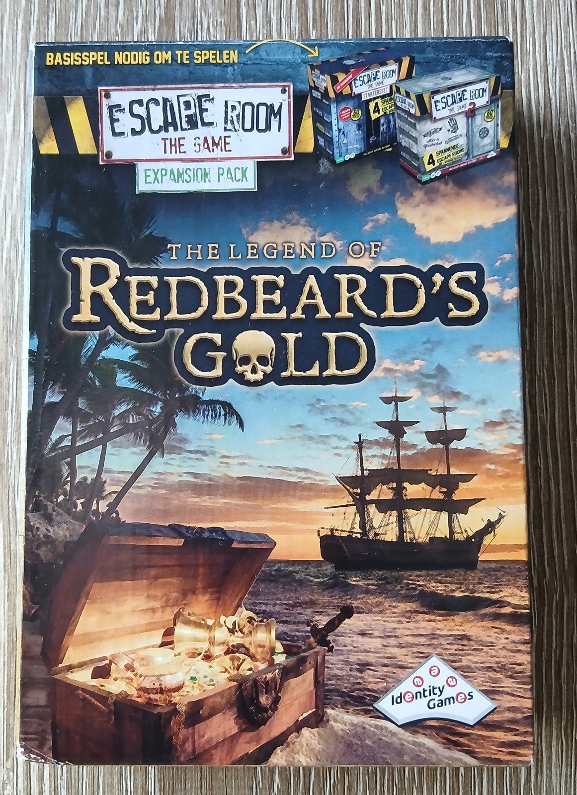 Escape Room : The Legend of Redbeard's Gold - Uitbreiding, Hobby en Vrije tijd, Gezelschapsspellen | Bordspellen, Vijf spelers of meer
