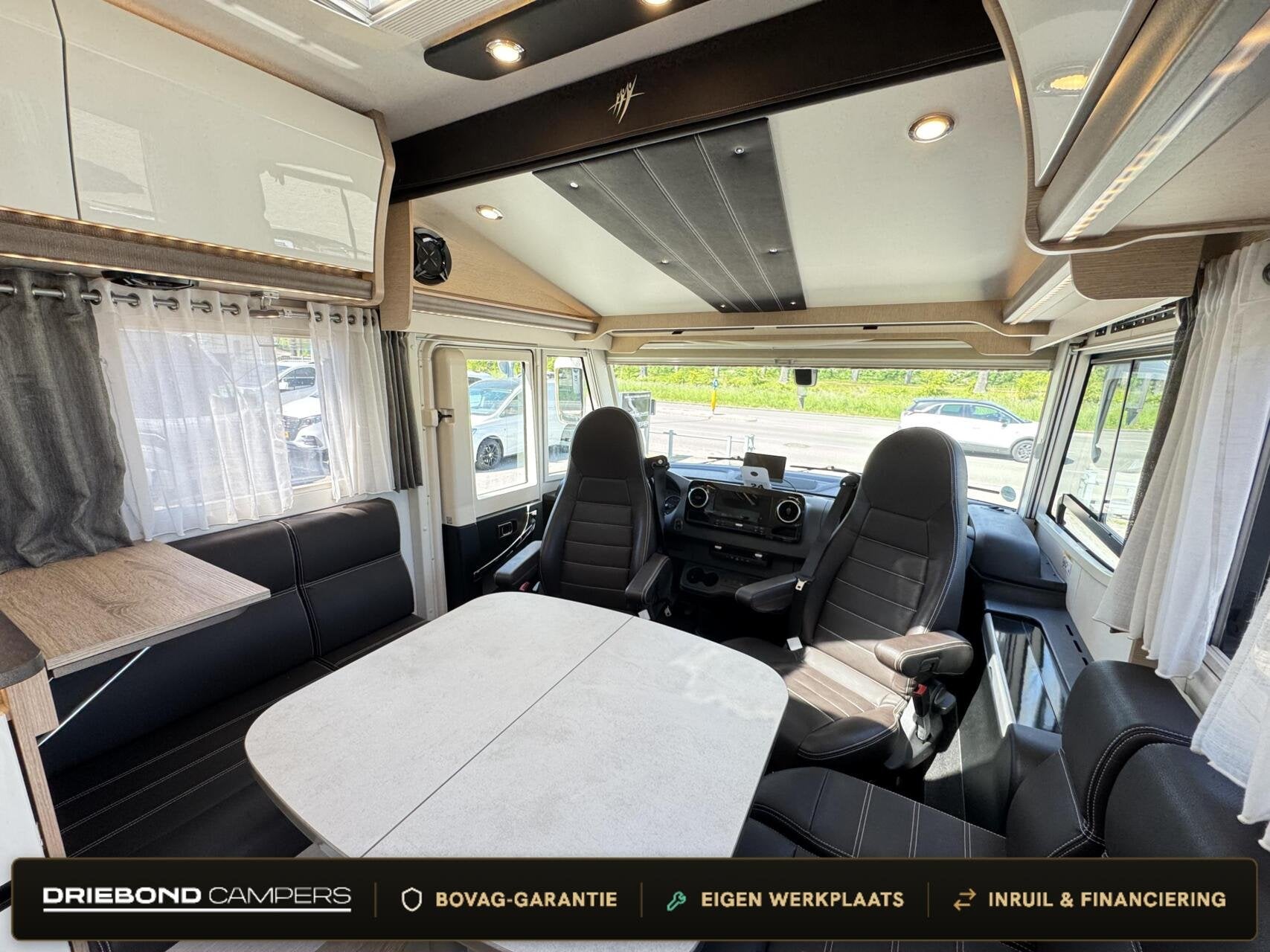 Rapido M66 177PK Automaat Enkele Bedden Levelsysteem 2x Airc, Caravans en Kamperen, Campers, Airbags, 7 tot 8 meter, Bedrijf, Diesel