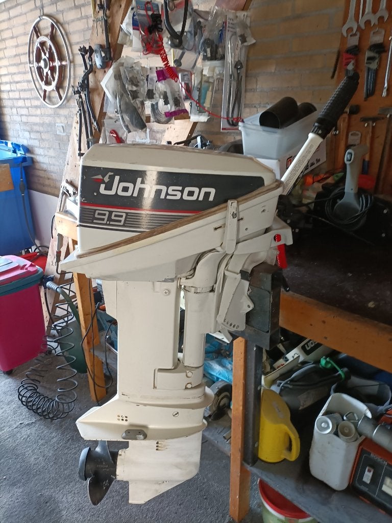 Johnson 9.9 PK Buitenboordmotor, Watersport en Boten, Ophalen, Gebruikt, 5 tot 10 pk, Buitenboordmotor