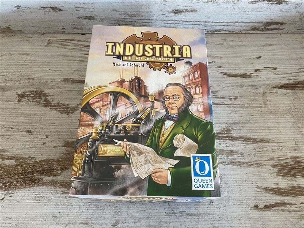 Industria 600 jaar ontwikkeling Queen games [s2060], Hobby en Vrije tijd, Gezelschapsspellen | Bordspellen, Verzenden, Zo goed als nieuw