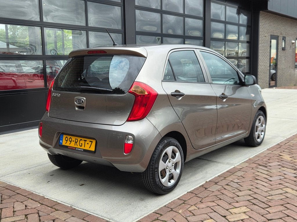 Kia Picanto 1.0 CVVT | Airco | 5 Deurs, Auto's, Voorwielaandrijving, Euro 5, Gebruikt, 400 kg