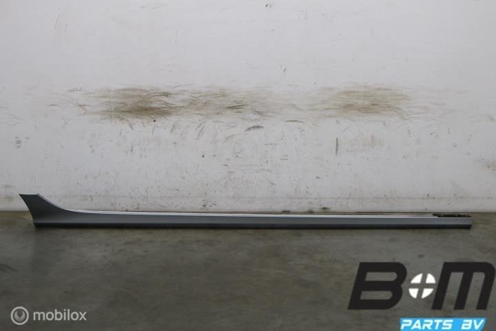 Side skirt rechts Audi A6 4G FL LZ7G 40km oud 4G0853856K, Gebruikt