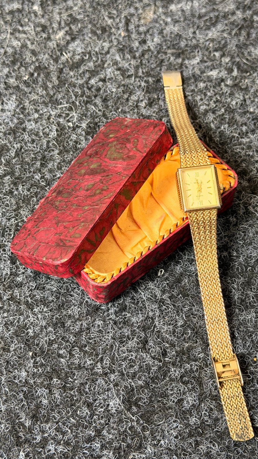 Mooi Marquis Dames Horloge - Goudkleurig Polshorloge, Overige merken, Overige materialen, Gebruikt, Polshorloge