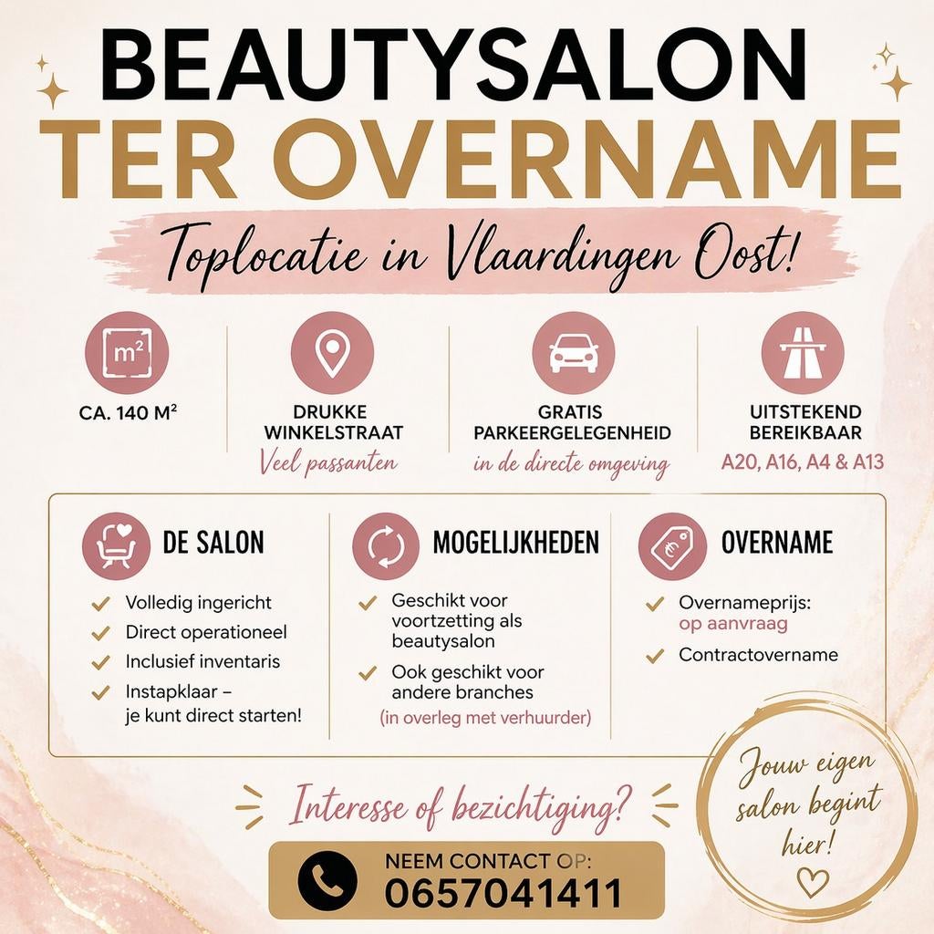 Overnamen Beautysalon, Eén persoon