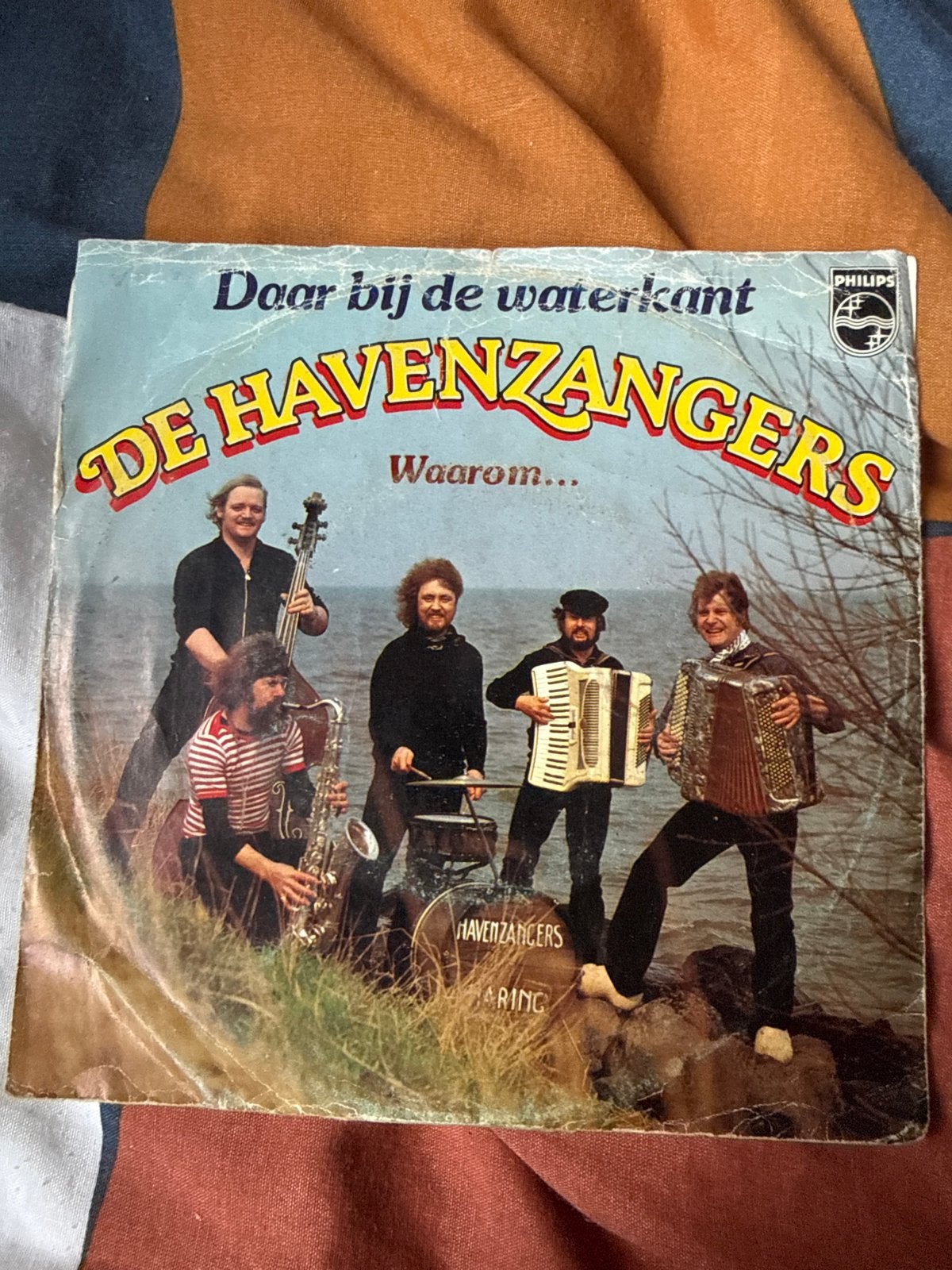De Havenzangers - Daar bij de waterkant / Waarom... (LP), Gebruikt, 7 inch, Ophalen of Verzenden, Volksmuziek