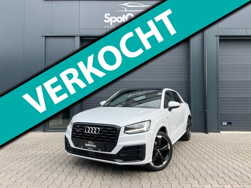 Audi Q2 40 TFSI quattro S-Line PANO ACC CAMERA KEYLESS, Auto's, Audi, Automaat, Automatische klimaatregeling, Gebruikt, 1984 cc