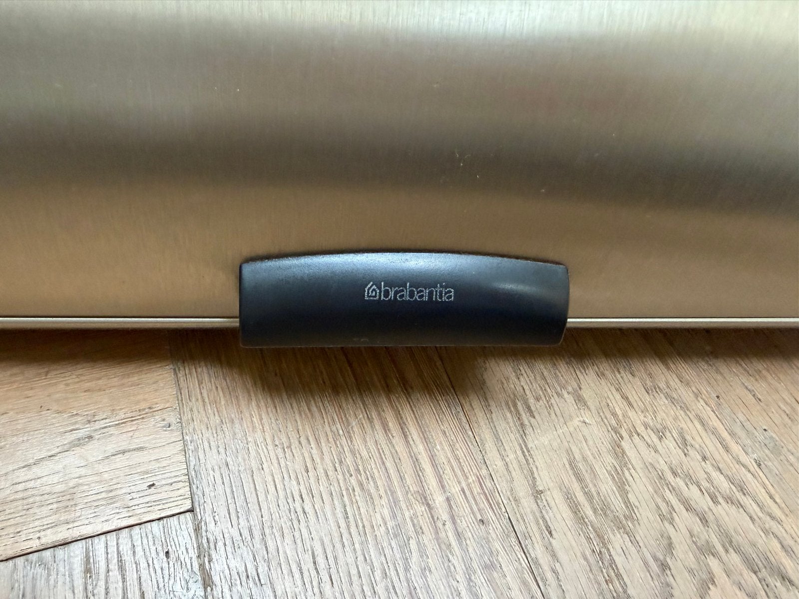 Brabantia Broodtrommel - RVS - Zo goed als nieuw, Zilver, Ophalen of Verzenden, Zo goed als nieuw, Metaal