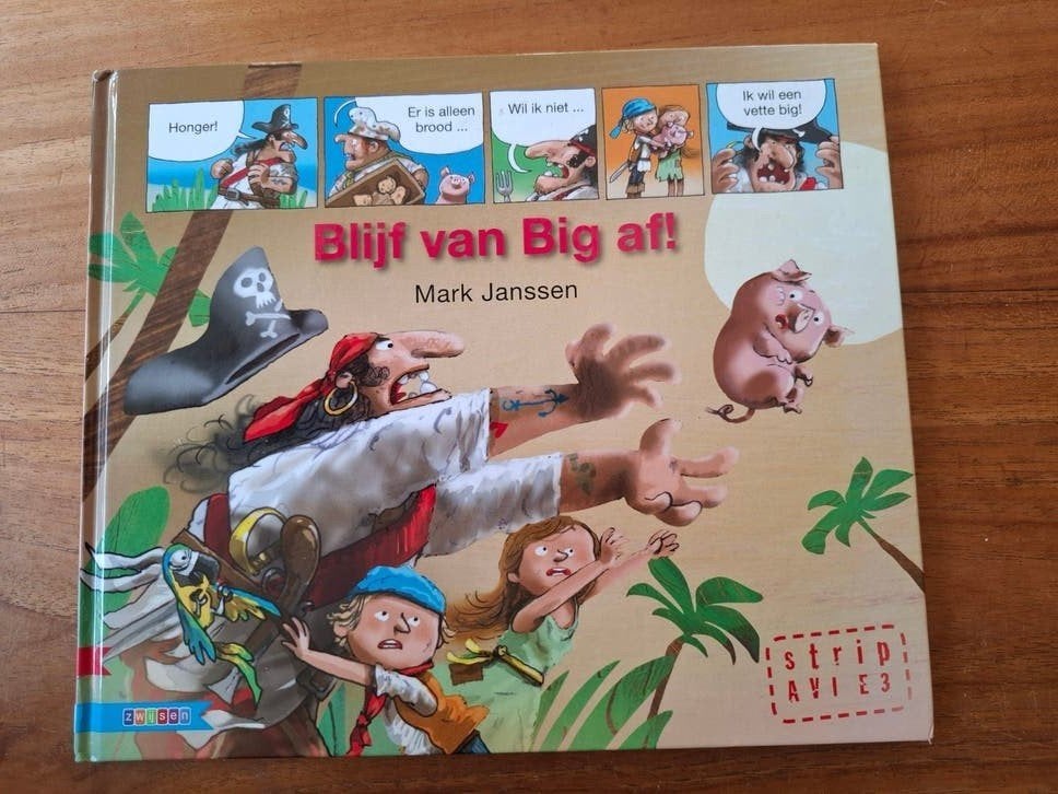 Blijf van Big af! - Mark Janssen, Eén stripboek, Ophalen of Verzenden, Nieuw, Mark Janssen