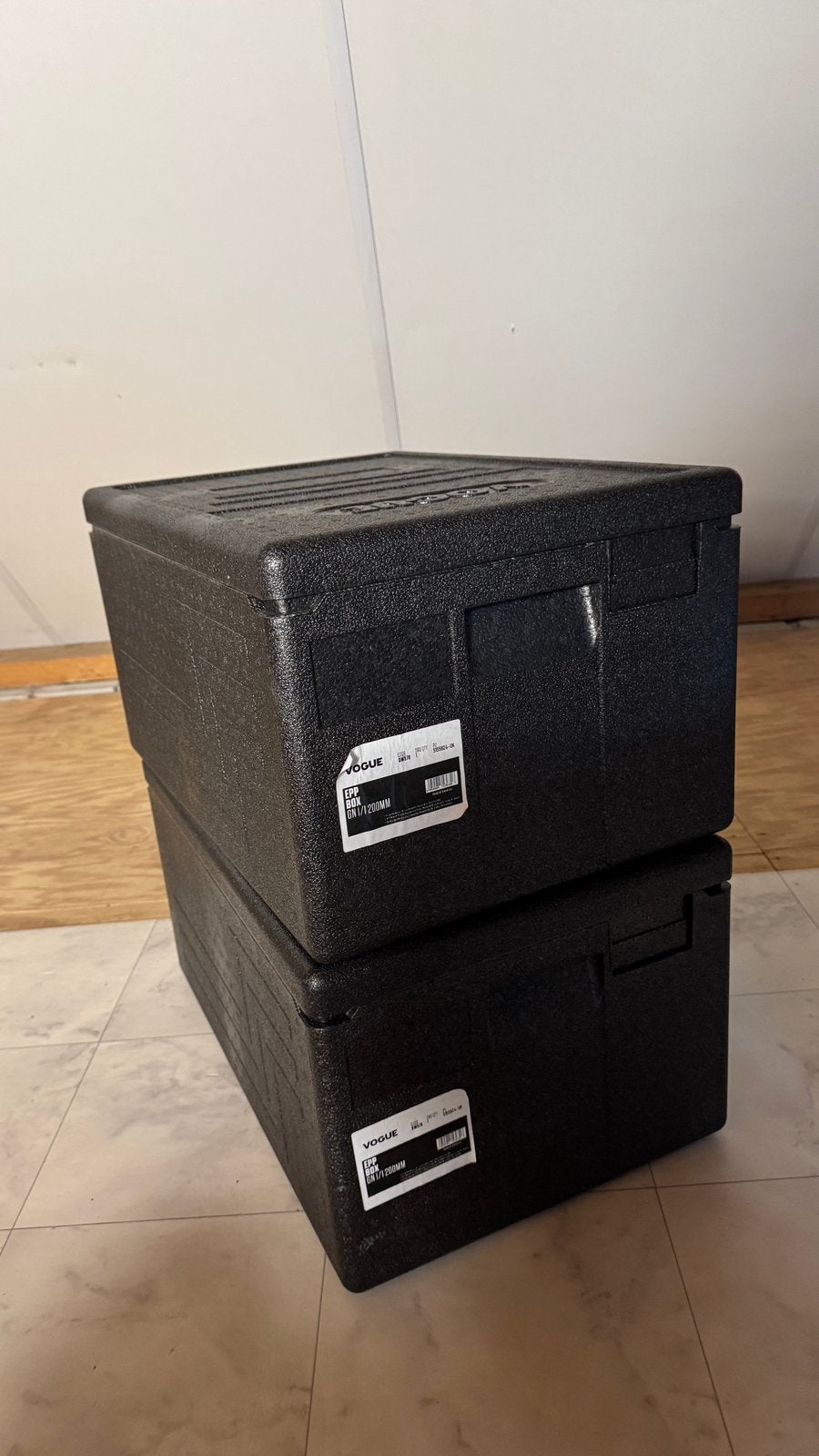 2x Thermobox 46L EPP | Horeca Isolatiebox | GN 1/1, Ophalen of Verzenden, Zo goed als nieuw