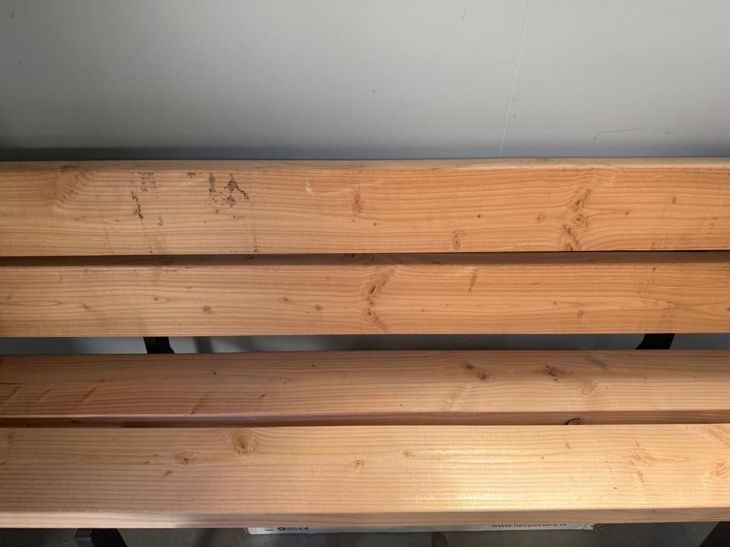 Douglas bankje- 2 M lang, Ophalen, Nieuw, 250 cm of meer, Balken