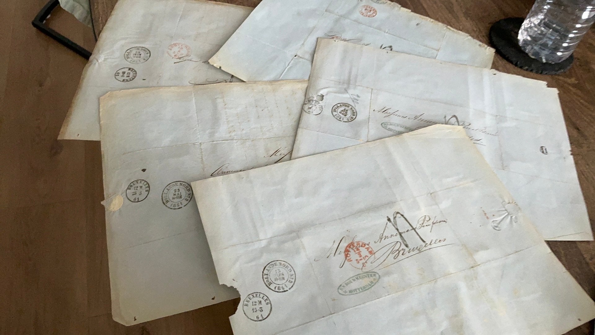 #61 Set van hele oude enveloppen/brieven Nederland, Postzegels en Munten, Ophalen of Verzenden