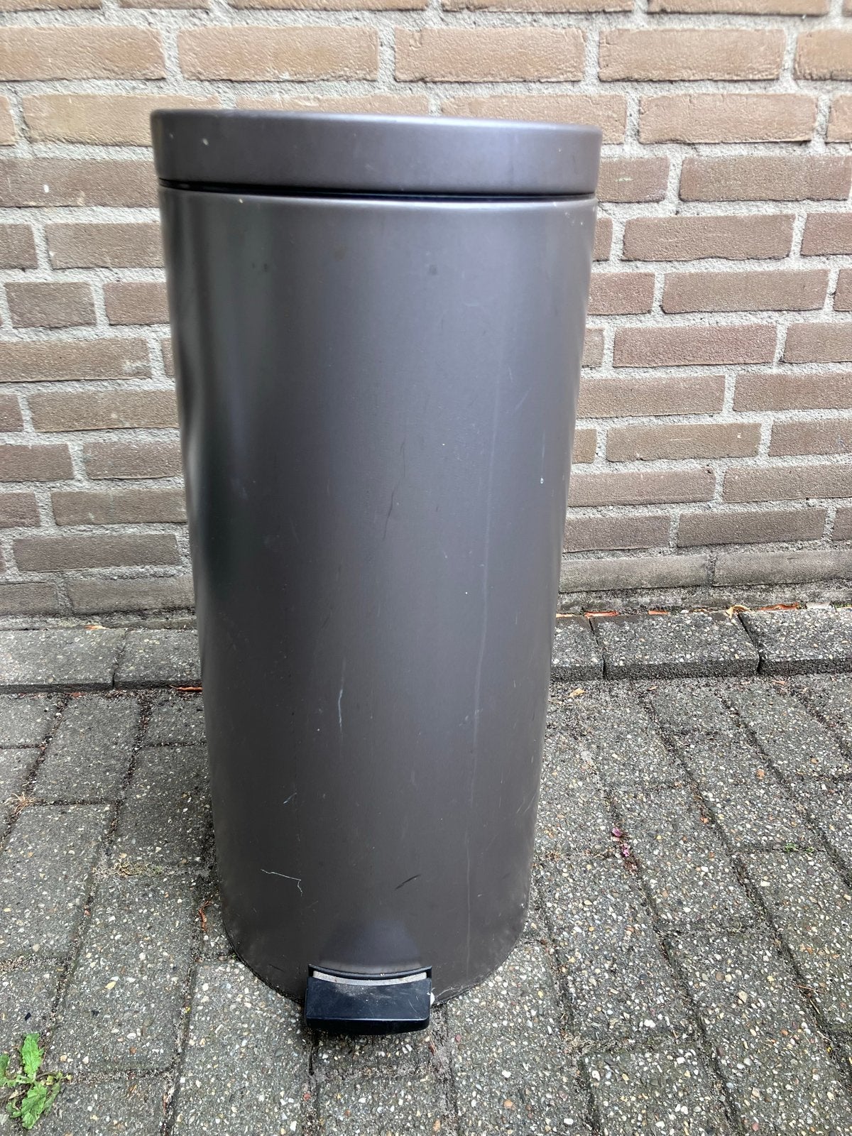 Brabantia pedaalemmer 23-30L, Ophalen, Gebruikt, Met pedaal, 20 tot 30 liter