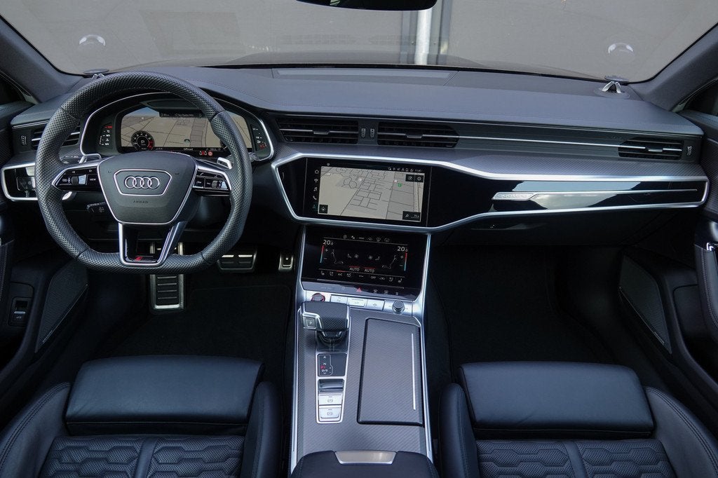Audi RS6 4.0Tfsi 600Pk Quattro | Ceramic | 4WD-Besturing | L, Auto's, Audi, Automaat, Gebruikt, Leder, Vierwielaandrijving