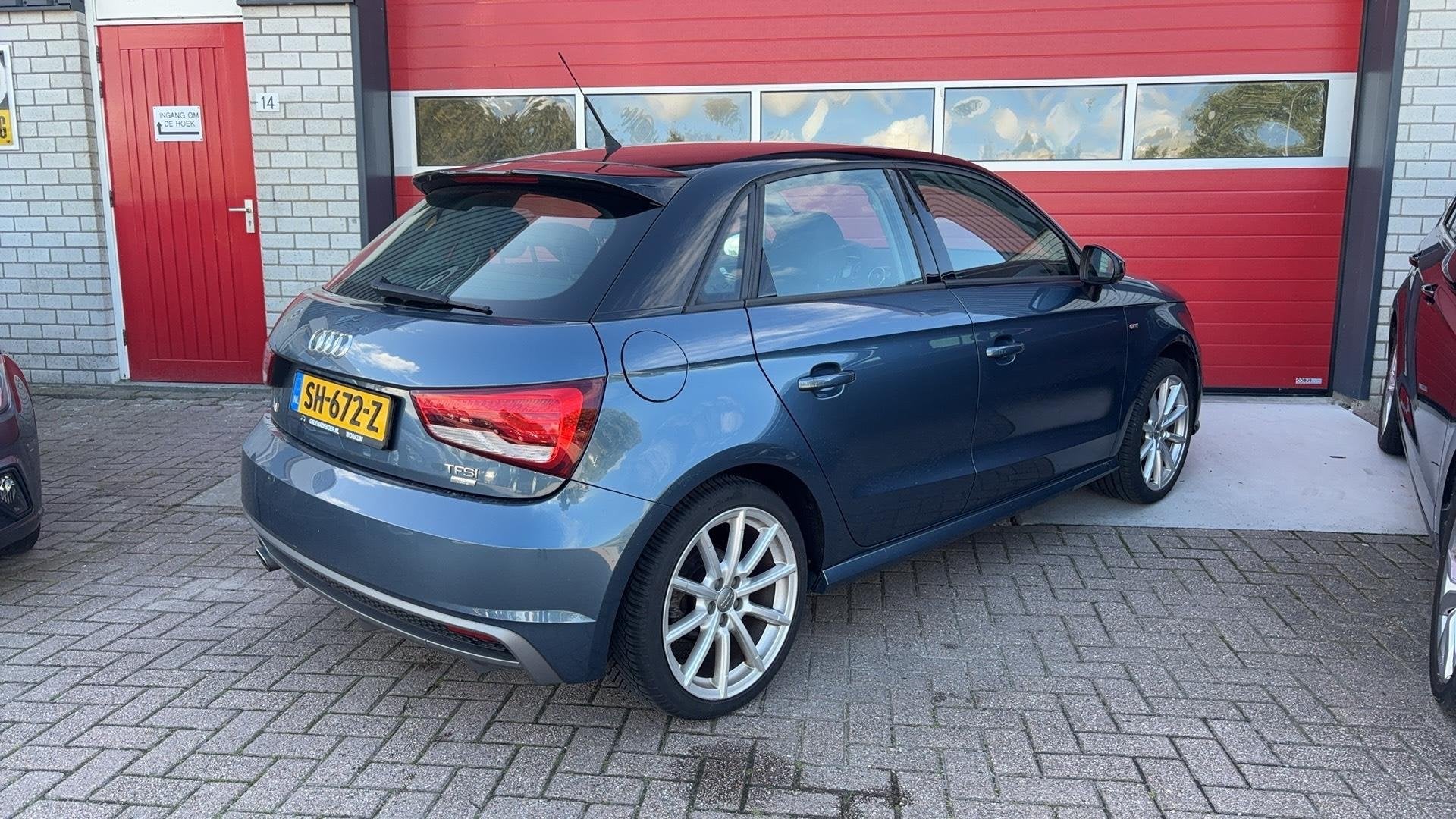 Audi A1 Sportback 1.0 TFSI Adrenalin S-LINE / NAVI / AIRCO /, Auto's, Voorwielaandrijving, Stof, 95 pk, Blauw
