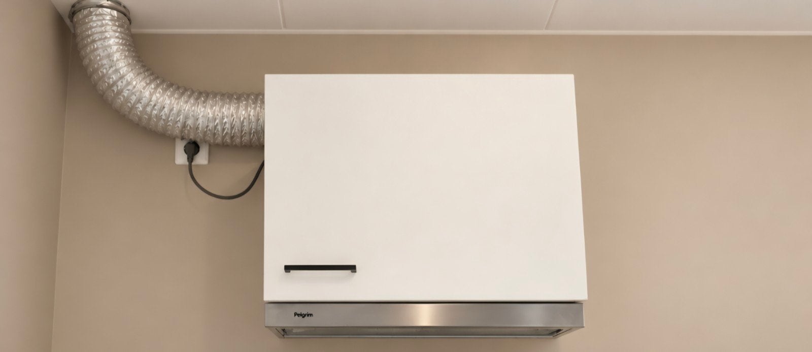bribus afzuigkapkast wit essen evt met pelgrim afzuiging, Ophalen, Gebruikt, Wit, 50 tot 100 cm