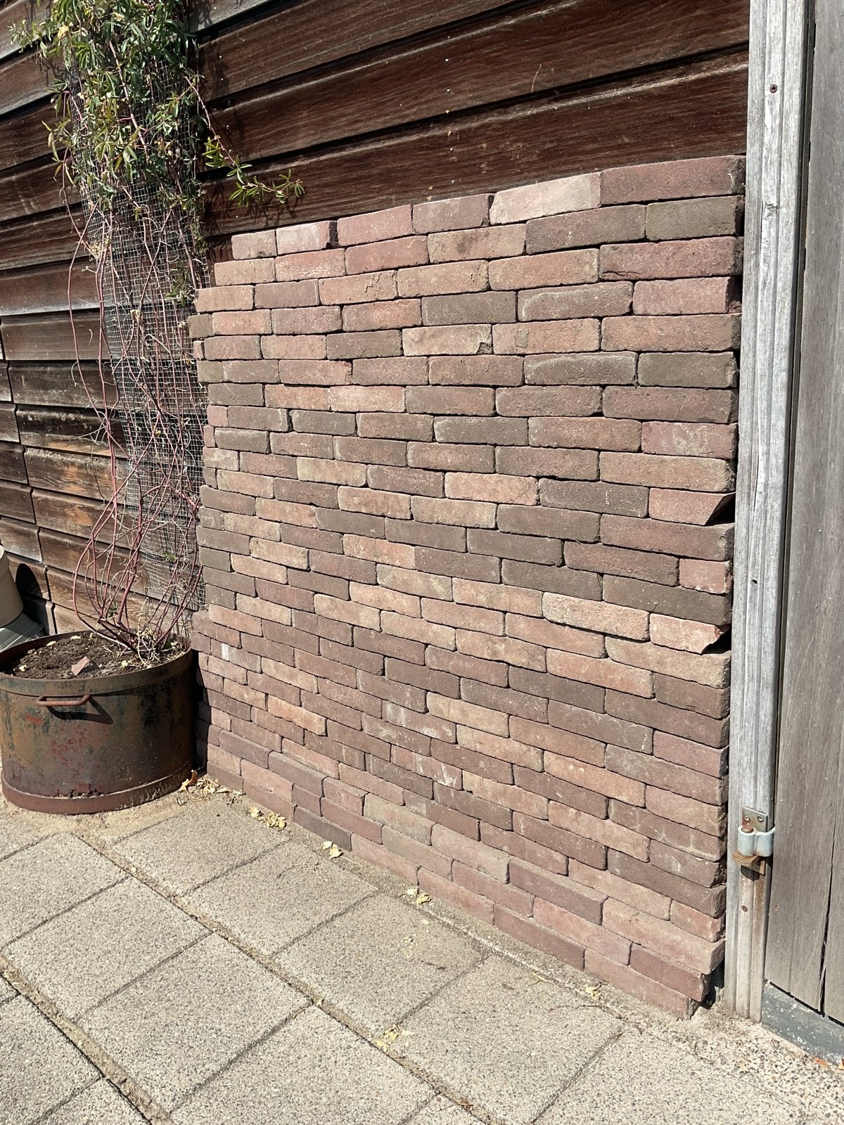 Gebruikte bakstenen voor tuin of bestrating, Tuin en Terras, Tegels en Klinkers, Ophalen, Gebruikt, Klinkers, Minder dan 5 m²