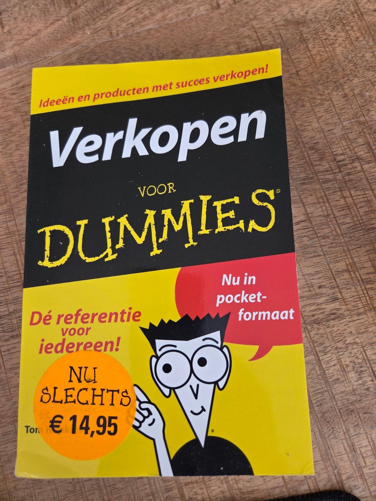 Verkopen voor Dummies - Pocket formaat, Ophalen of Verzenden, Zo goed als nieuw, Economie en Marketing, Tom Hopkins