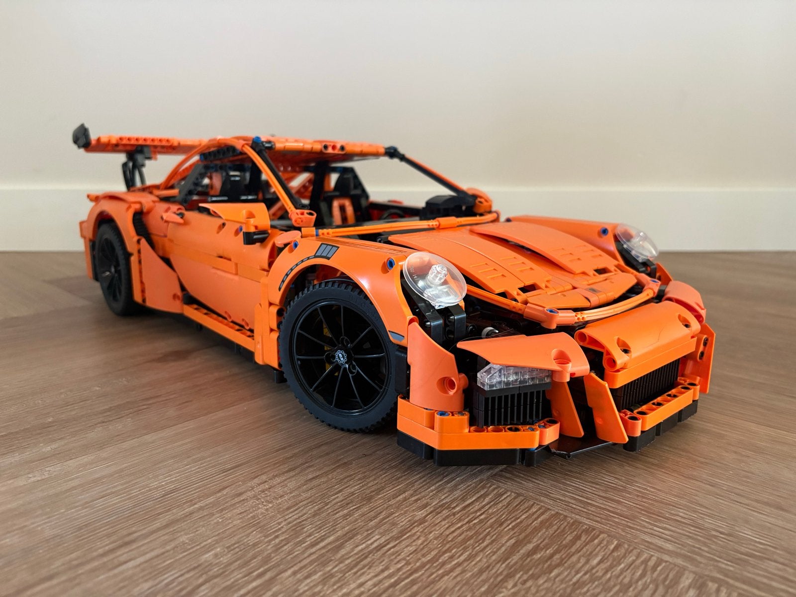 Lego Technic Porsche 911 GT3 RS (42056) met boekjes, Ophalen, Lego, Zo goed als nieuw, Technic