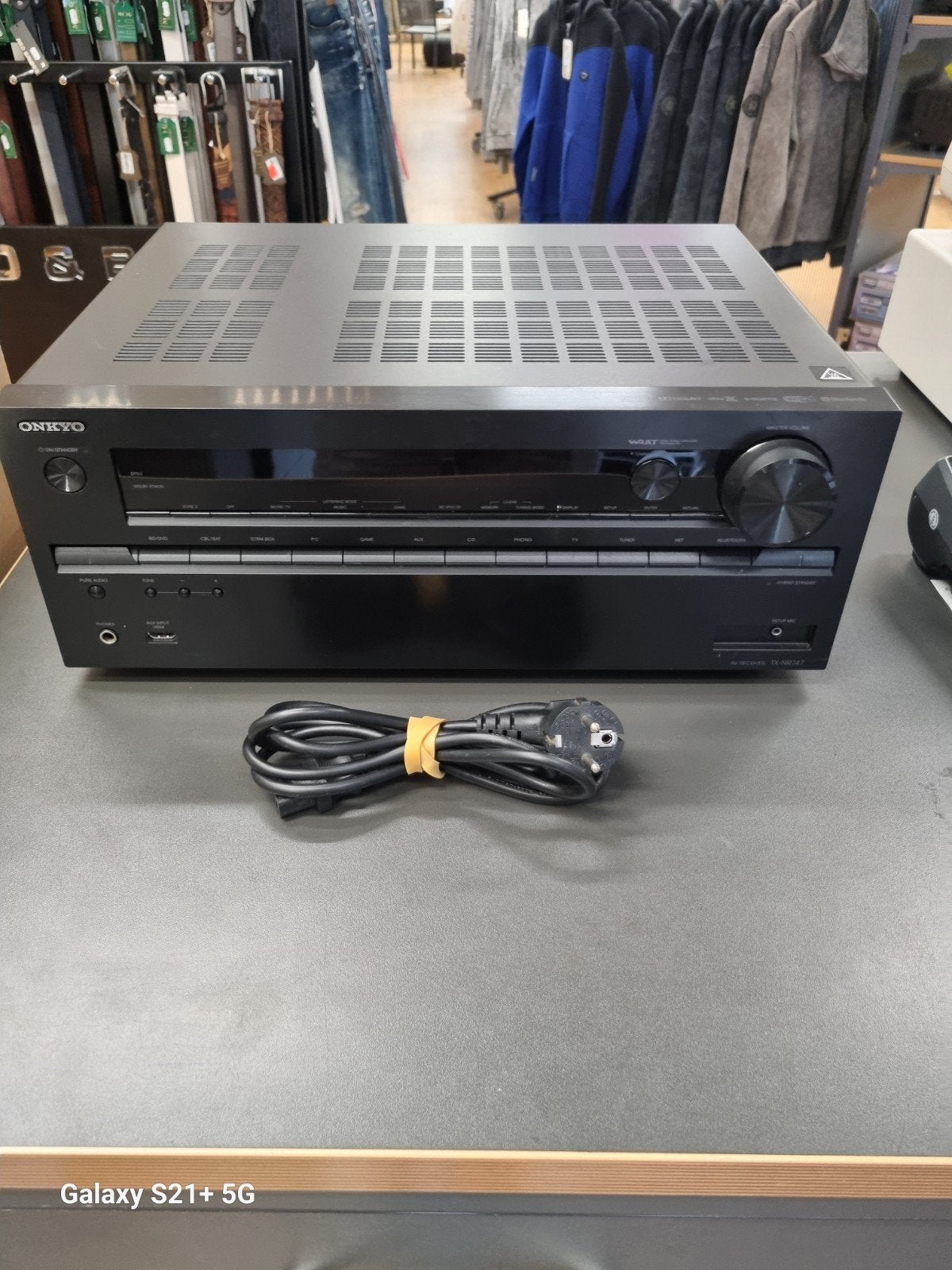 ✅Onkyo TX-NR747 - 7.2 kanaals AV-receiver - Zwart, -, -, Ophalen of Verzenden, Zo goed als nieuw