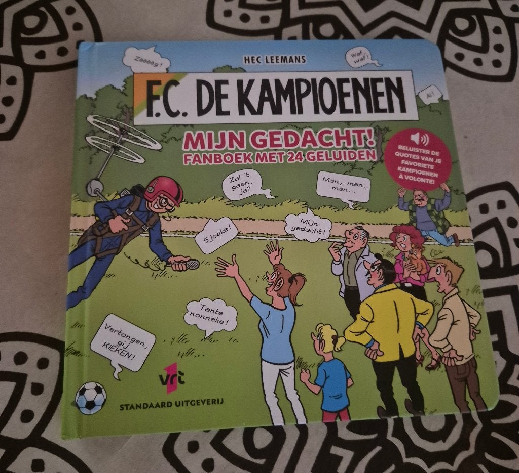 F.C. De Kampioenen boek met geluid, Ophalen of Verzenden, Nieuw, Hec Leemans
