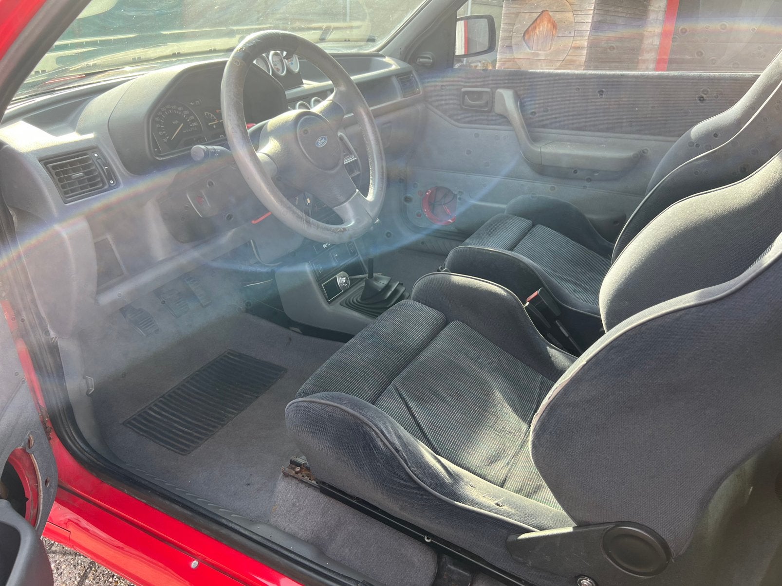Ford Fiësta 1.6 RS Turbo 1991 Rood 54dKm zeldzaam, foto 6