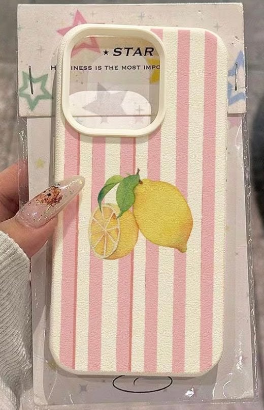 Zomers Citroen iPhone Hoesje - Bescherming & Stijl, Telecommunicatie, Mobiele telefoons | Hoesjes en Frontjes | Apple iPhone, Kunststof