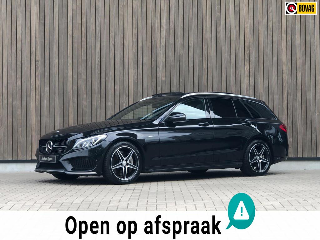 Mercedes-Benz C-klasse Estate C43 AMG 4MATIC *367 PK*, Zwart, 367 pk, Vierwielaandrijving, 93 €/maand