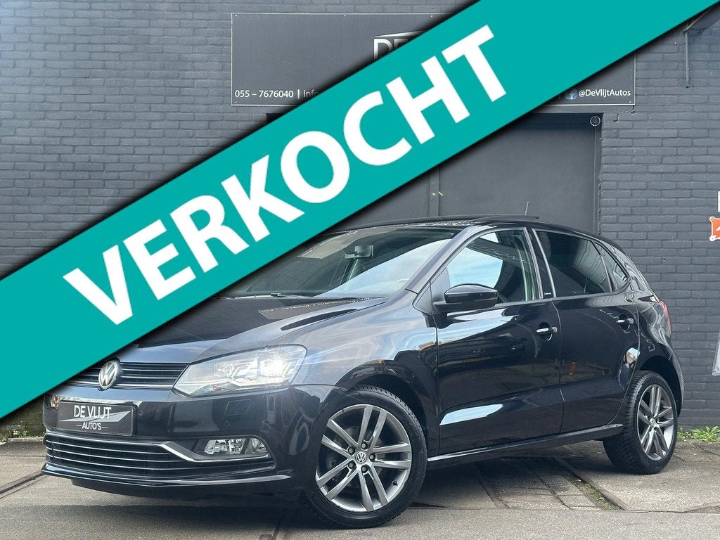Volkswagen POLO 1.2 TSI Allstar | DSG | Pano | Led | Climate, Stof, Gebruikt, 4 cilinders, 1039 kg