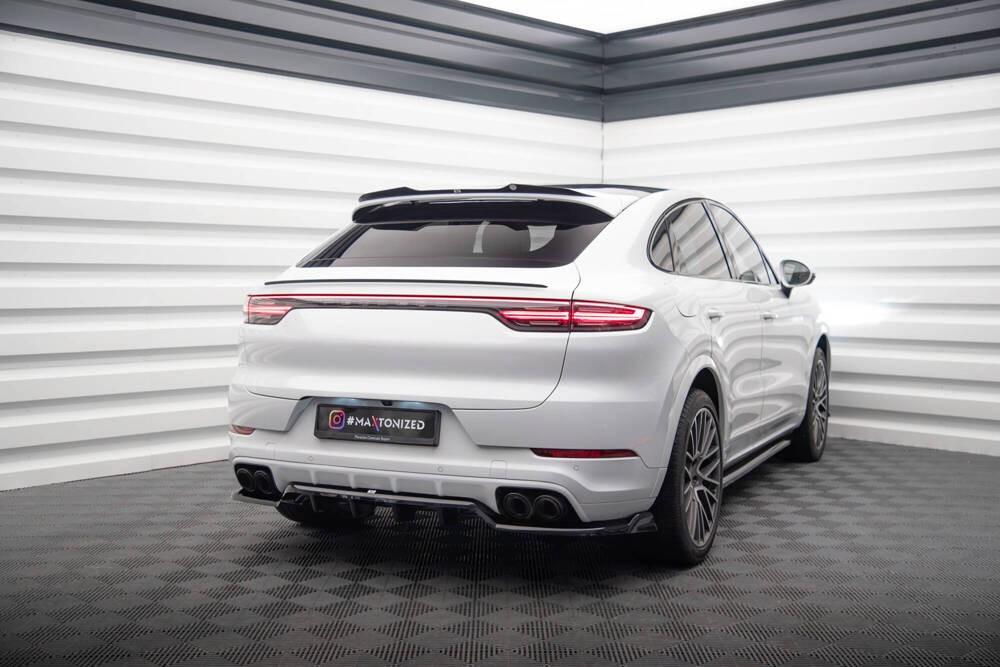 Voorlip sideskirt diffuser spoiler Porsche Cayenne Coupe 19+, Ophalen of Verzenden