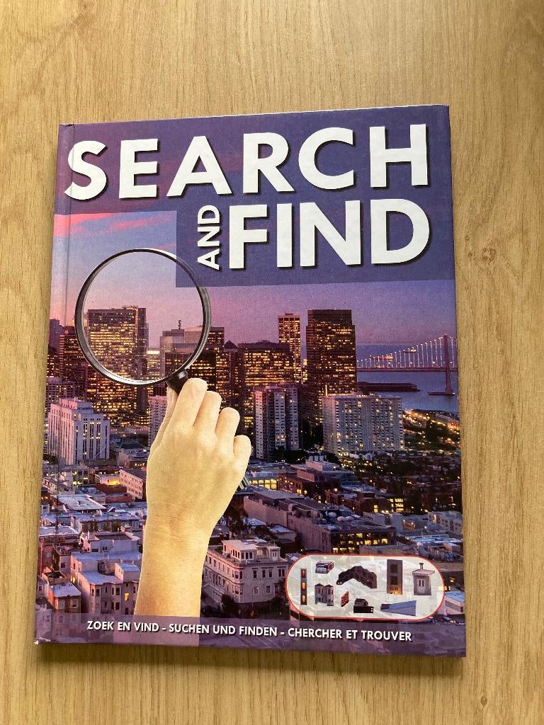 Boek Search and Find zoekboek, Ophalen of Verzenden, Zo goed als nieuw, Overige onderwerpen