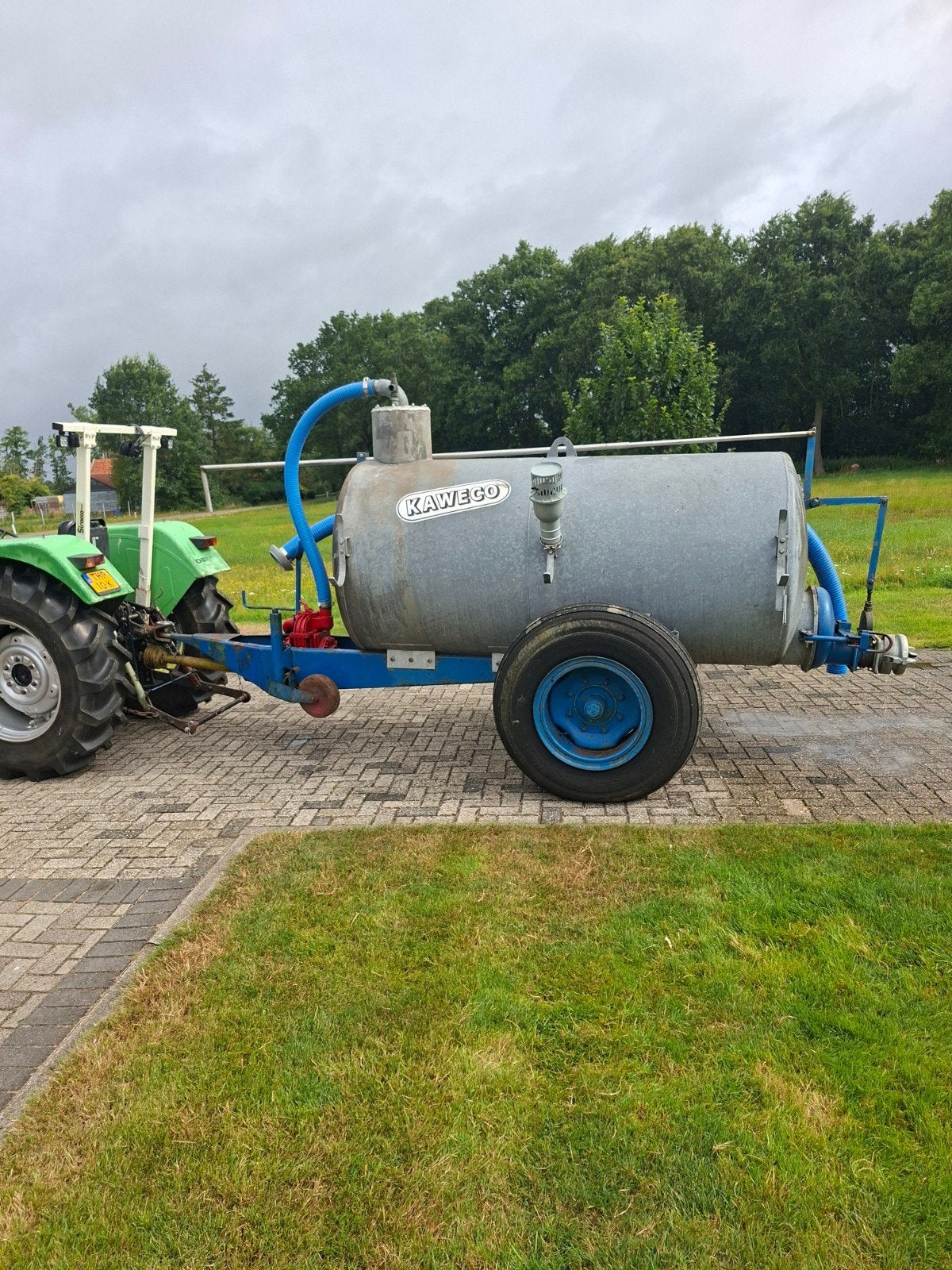 Kaweco giertank 3000 liter, Ophalen, Gewasbescherming en Bemesting