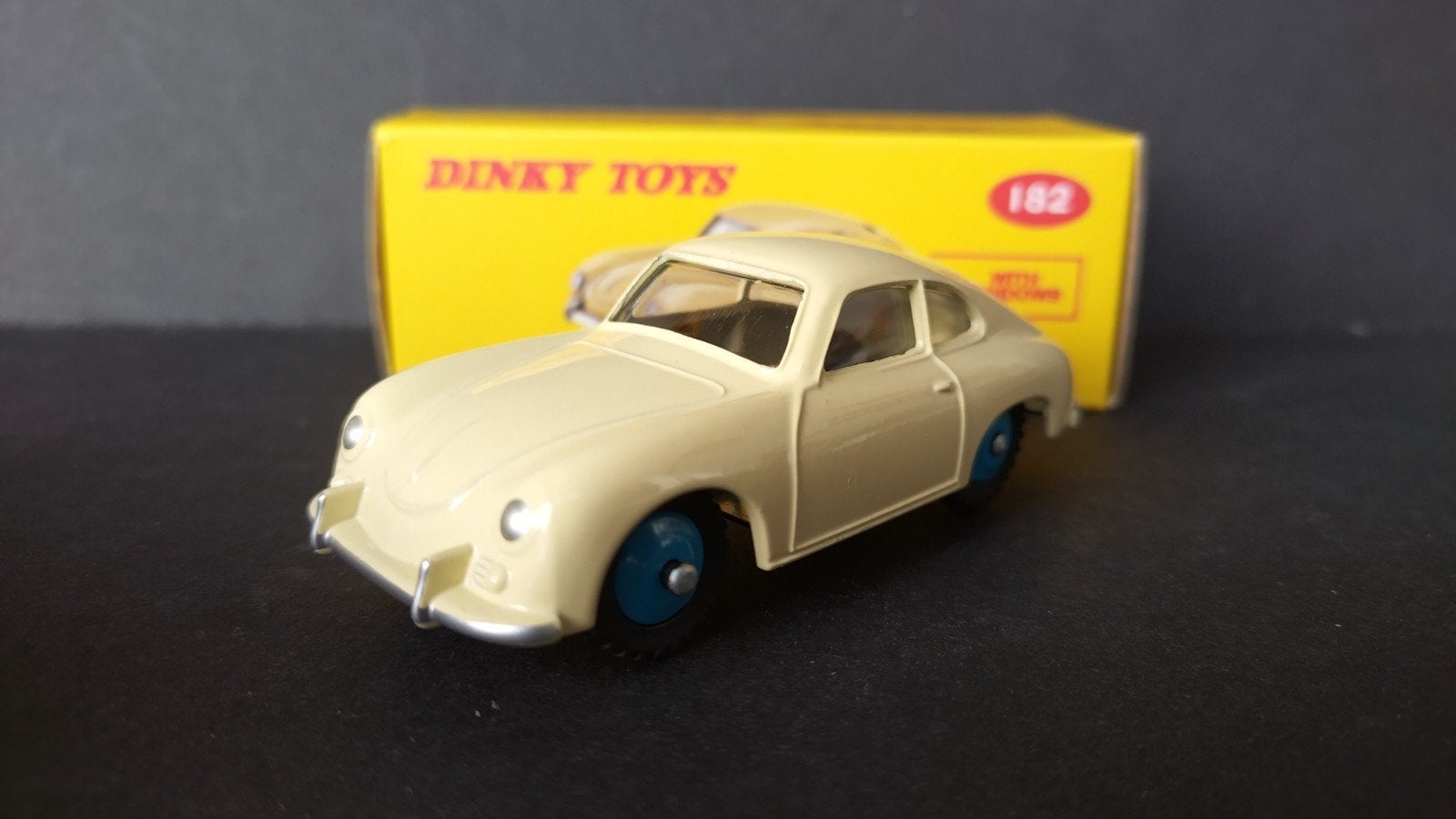 Porsche 356 a White 1:43 Dinky Toys Atlas Re-edition Pol, Hobby en Vrije tijd, Modelauto's | 1:43, Auto, Verzenden, ., Nieuw