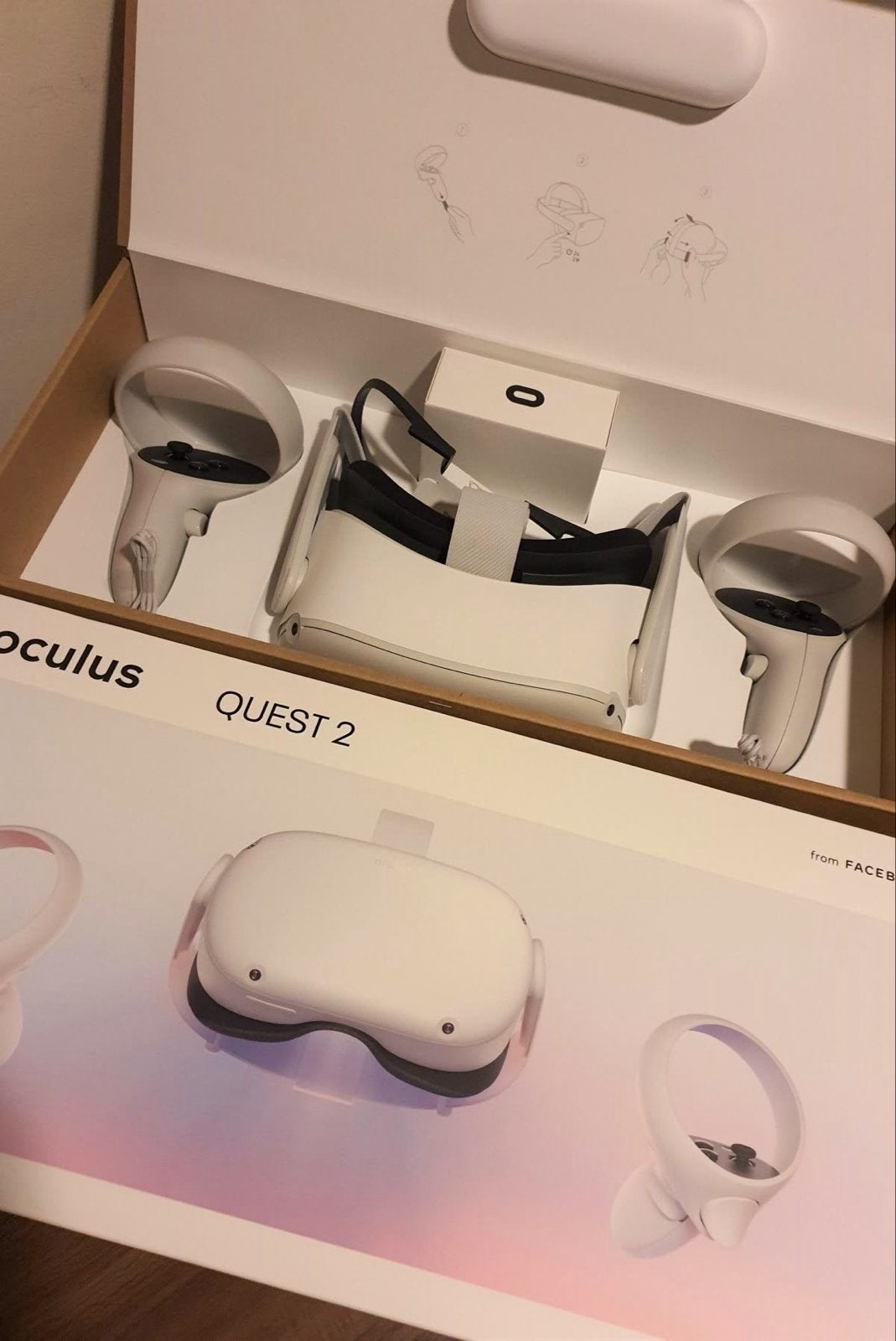 Meta Quest 2 VR-bril - Zo goed als nieuw, Ophalen of Verzenden, Zo goed als nieuw, VR-bril, Overige platformen