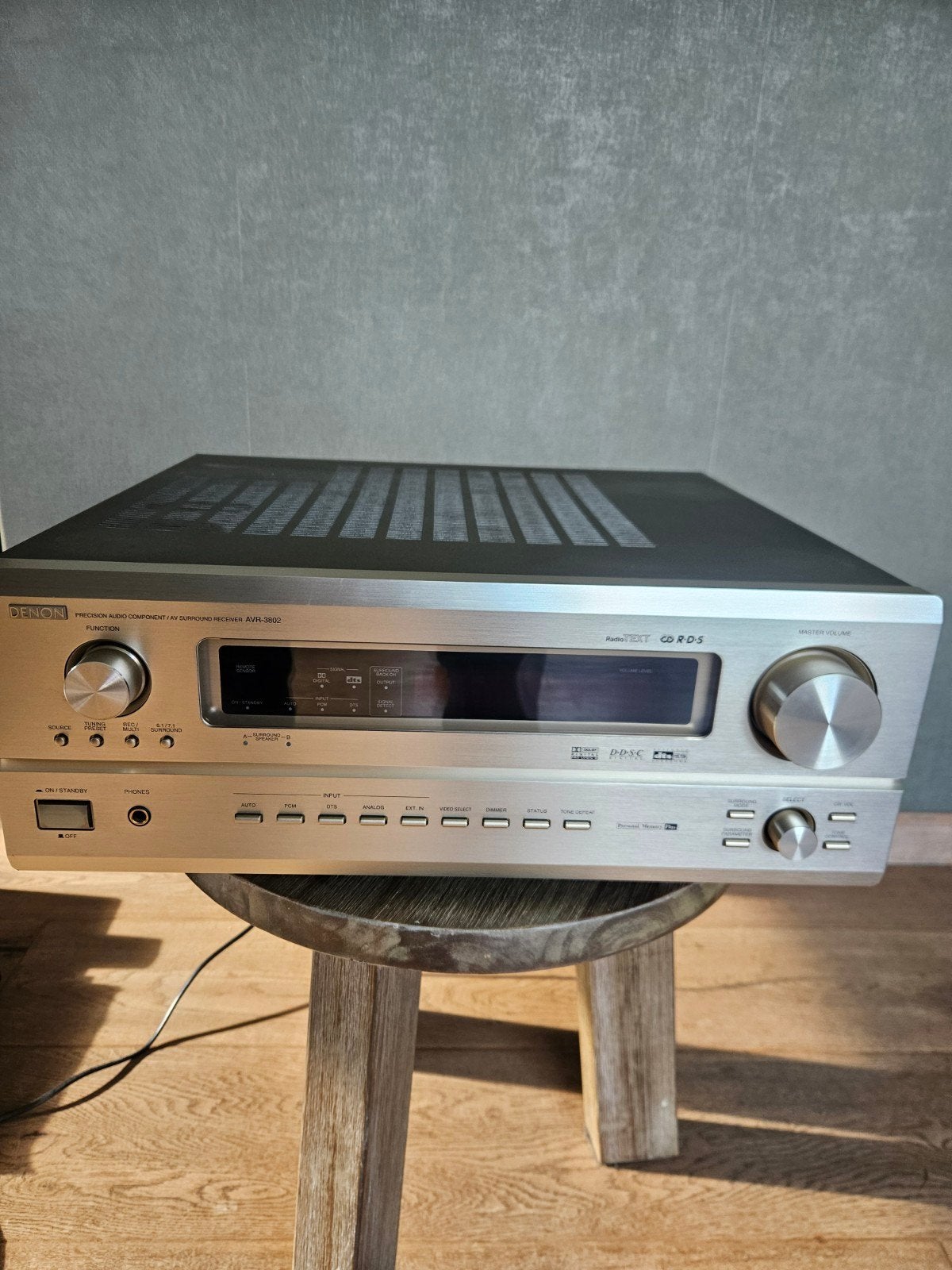Denon AVR-3802 AV Surround Receiver met afstandsbediening, Ophalen, Denon, Zo goed als nieuw, 120 watt of meer