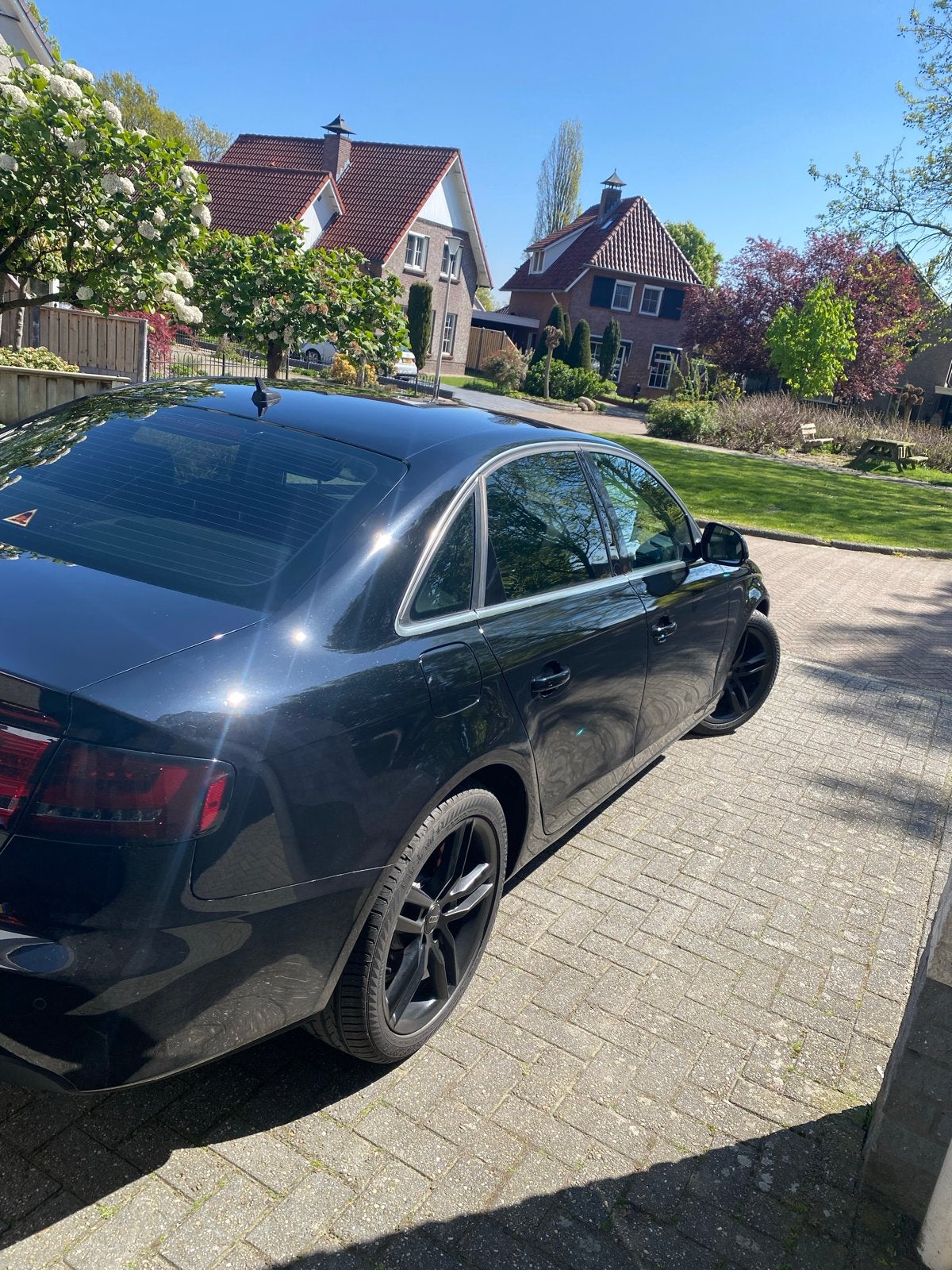 Audi A4 1.8 Tfsi 118KW 2008 Zwart, Auto's, Audi, 4 cilinders, 160 pk, Zwart, 75 €/maand