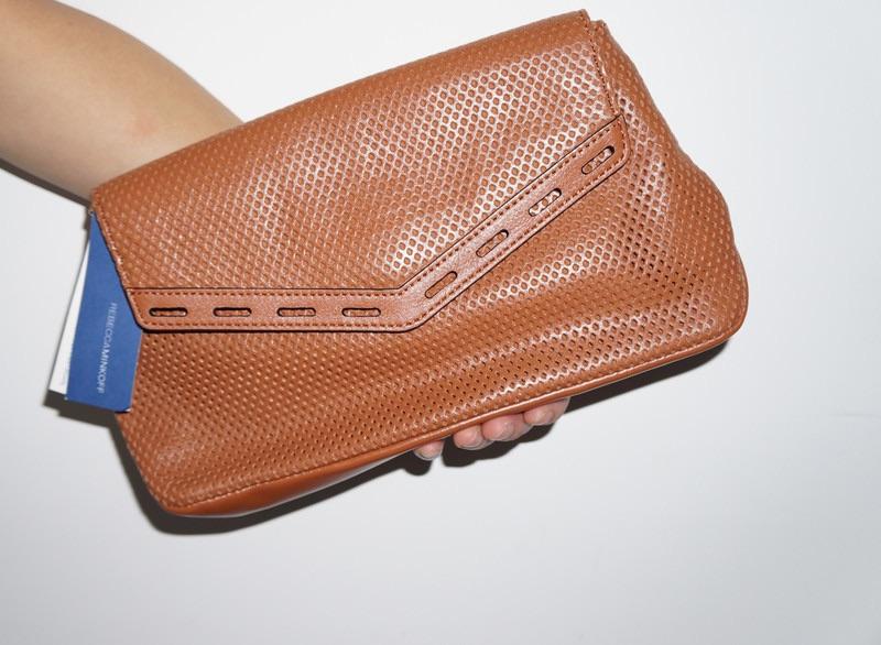 Rebecca Minkoff clutch. Nieuw., Sieraden, Tassen en Uiterlijk, Tassen | Damestassen, Verzenden, Nieuw, Bruin, Avondtasje