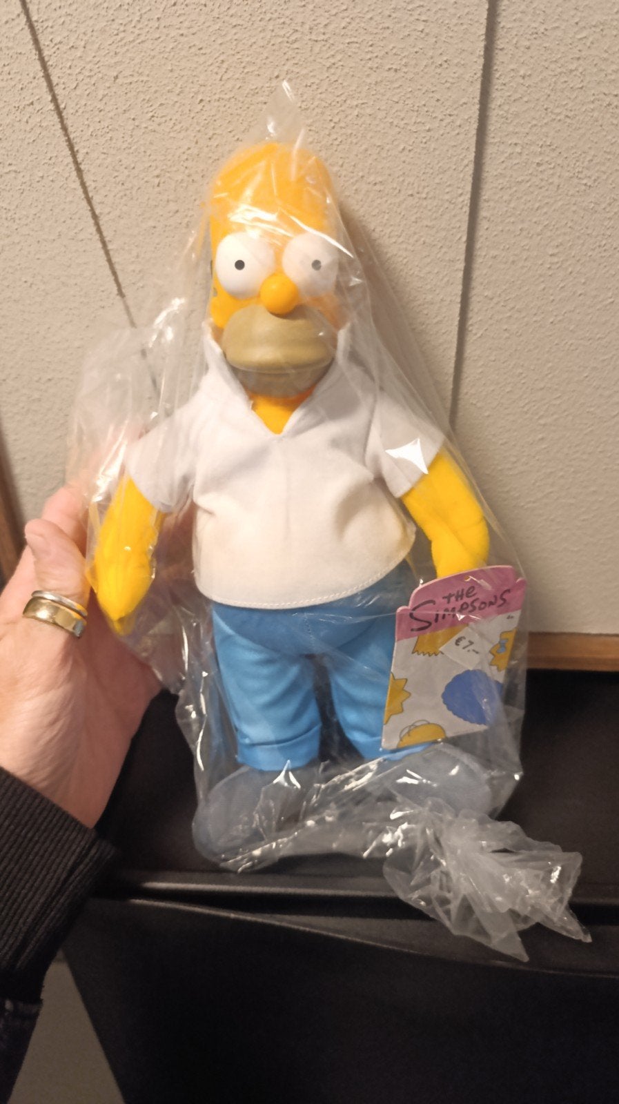 Homer Simpson knuffel 28 cm The Simpsons, Overige merken, Overige typen, Nieuw, Ophalen of Verzenden