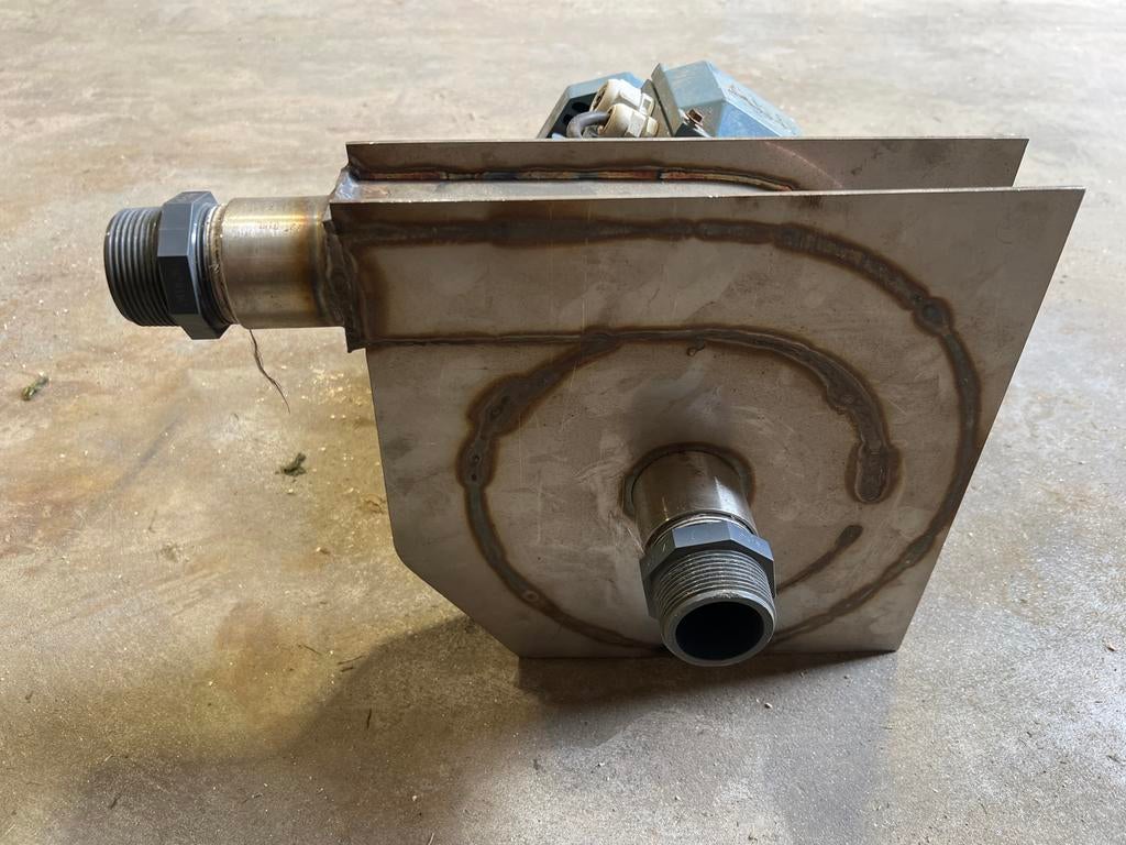 ABB Elektromotor met RVS behuizing - 930/1120 rpm, Ophalen, Gebruikt, Elektromotor, Minder dan 1400 rpm