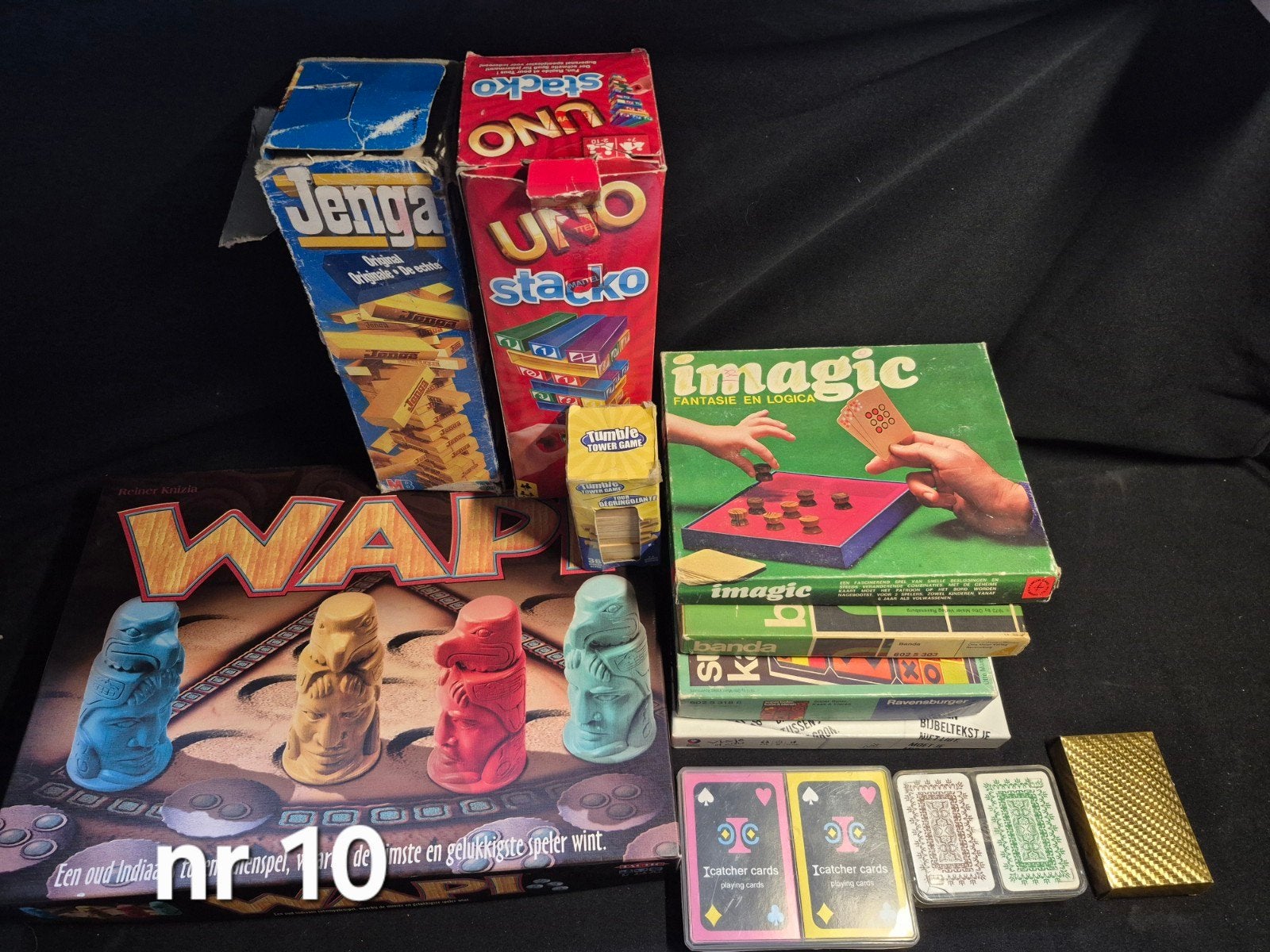 11 stuks bordspellen kaartspellen ---> check de lijst nr 10, Ophalen of Verzenden, Zo goed als nieuw