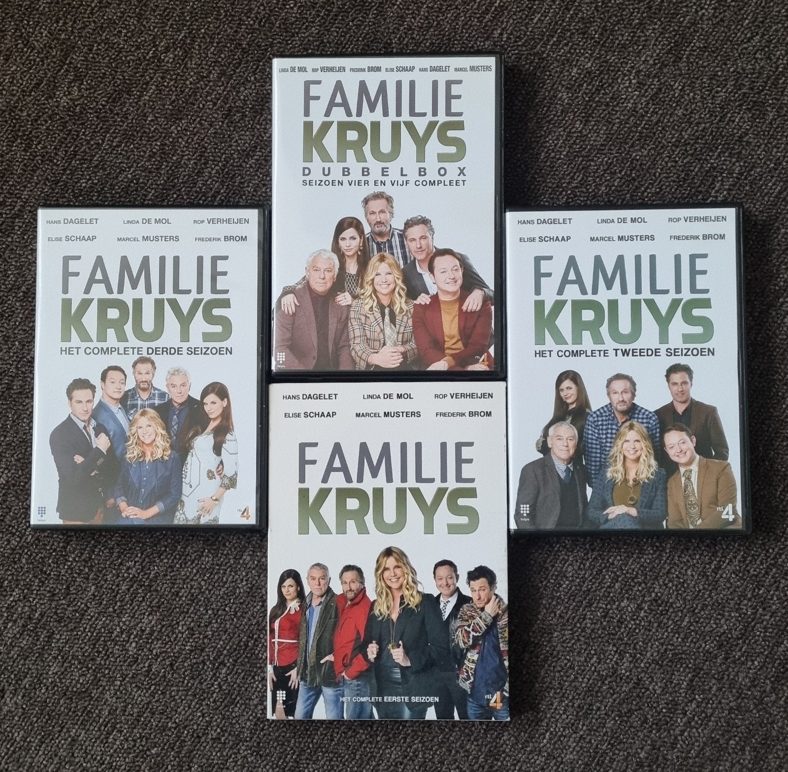 DVD Familie Kruys - Complete Serie Seizoen 1 t/m 5, Alle leeftijden, Ophalen of Verzenden, Zo goed als nieuw, Komedie