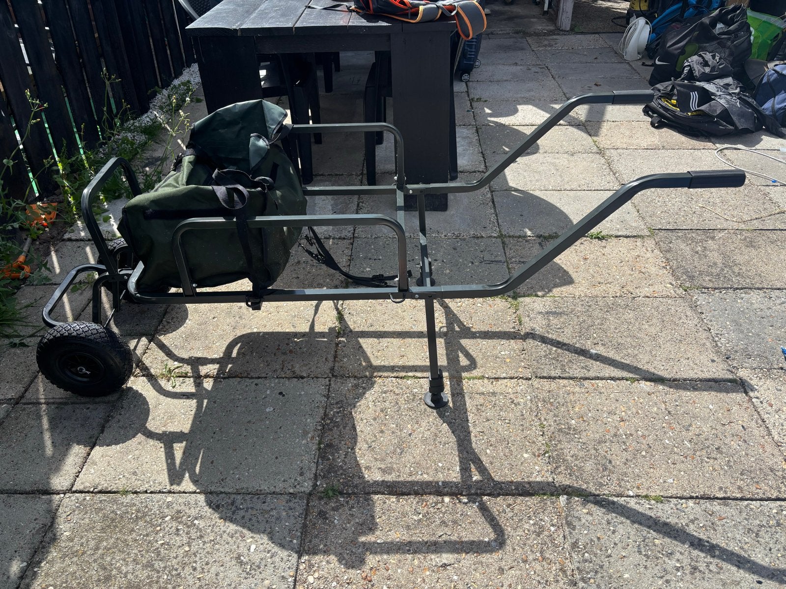 Ultimate Dual Cargo Barrow - Transportkar viskar visdeal, Ophalen, Zo goed als nieuw, Overige typen