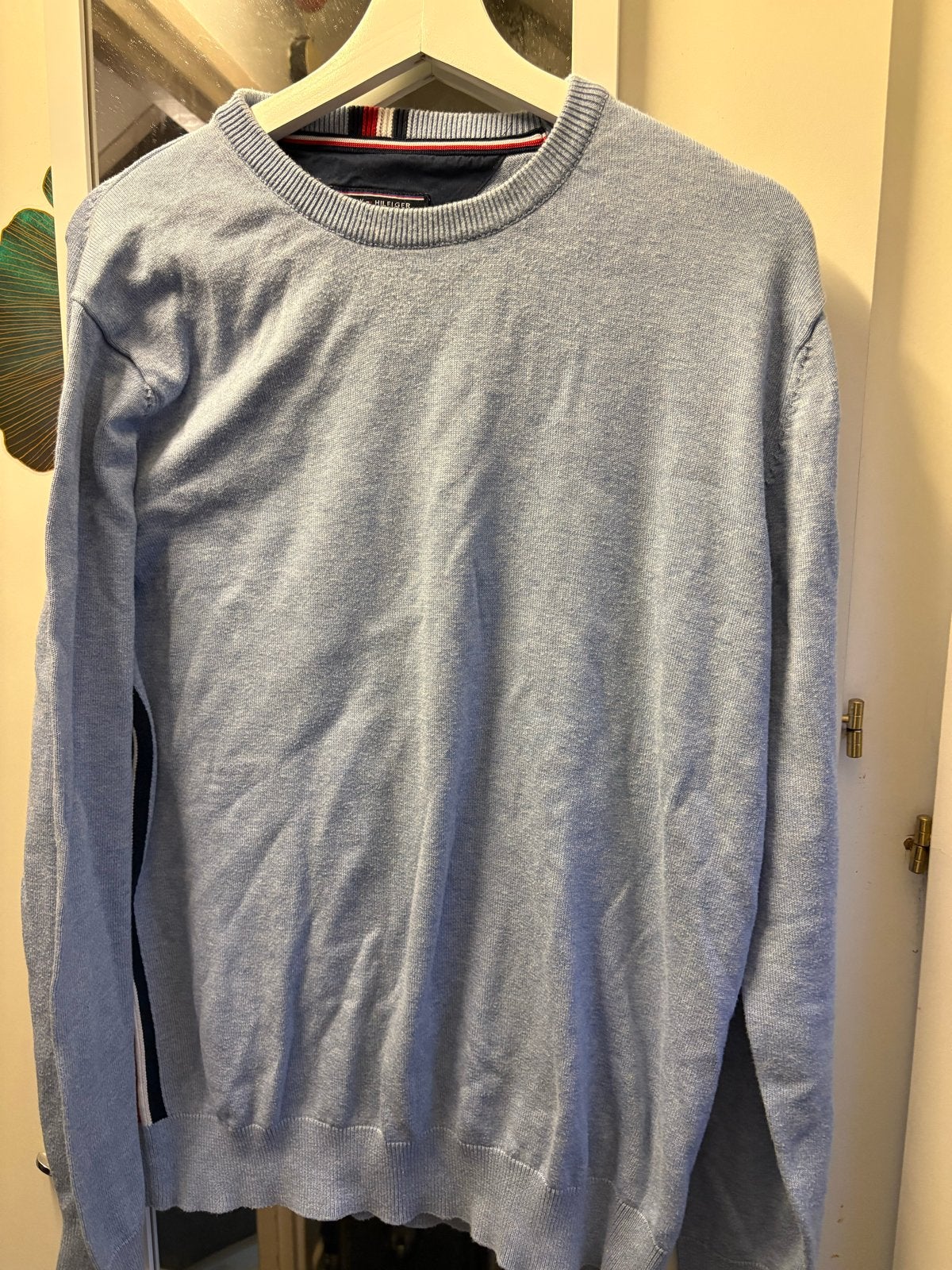 Tommy Hilfiger Trui Maat XL, Ophalen of Verzenden, Gedragen, Maat 56/58 (XL), Blauw