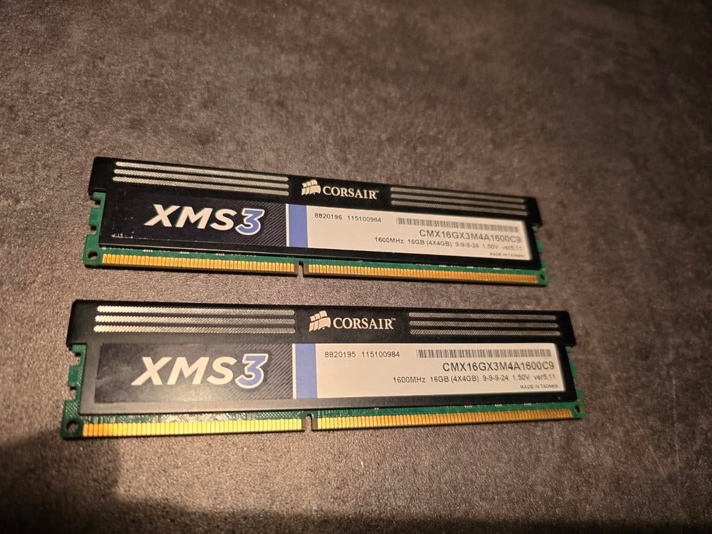 Corsair XMS3 DDR3 RAM geheugen 16GB, Ophalen of Verzenden