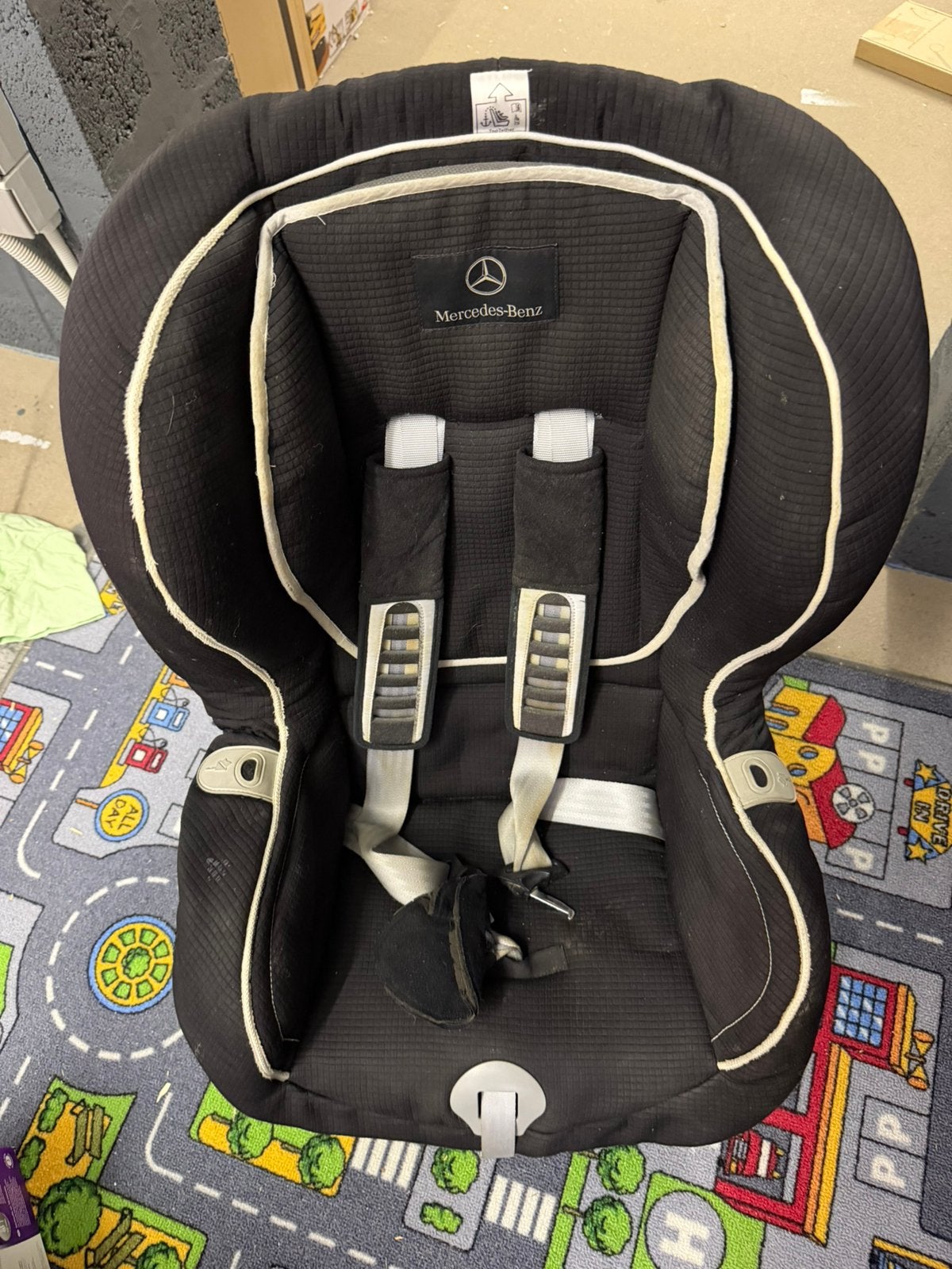 Mercedes autostoel met isofix, Kinderen en Baby's, Gebruikt, Afneembare rugleuning, 9 t/m 18 kg, Isofix