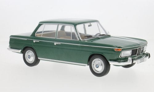 BMW 2000 (Type 121) 1966 donkergroen van MCG 1:18
